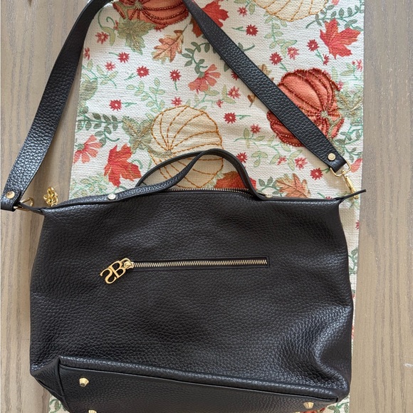 Black Leather Handbag - Picture 4 of 4